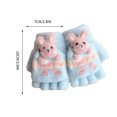 thumbnail image 5 of hengsof Gants d'Hiver Gants Chauds pour Enfants Mitaines Tricotées, 5 of 5