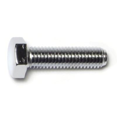 

8mm-1.25 x 30mm Chrome Plated Class 8.8 Steel Coarse Thread Hex Cap Screws