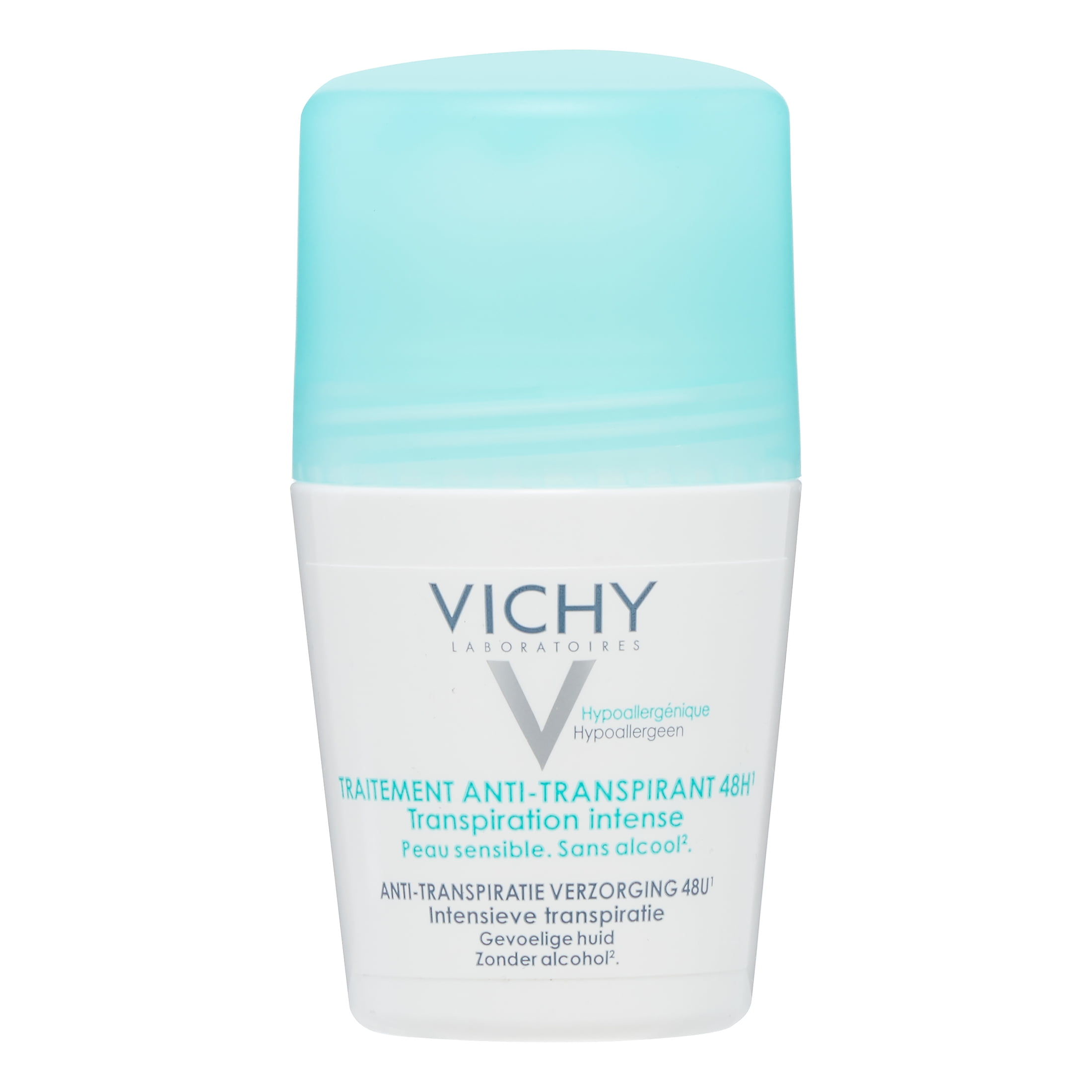 Vichy 48H Intensive Anti-perspirant Deodorant Roll-on for Women, 1.69 Oz -