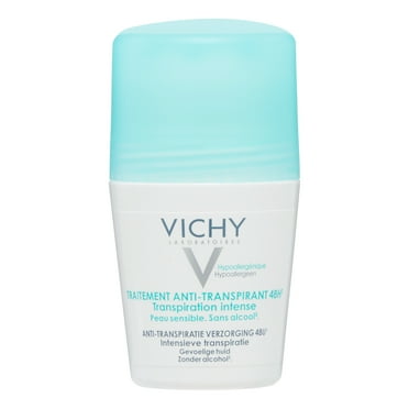 Vichy 48H Intensive Anti-perspirant Deodorant Roll-on for Women, 1.69 Oz