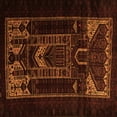 thumbnail image 1 of Ahgly Company Machine Washable Indoor Square Persian Orange Traditional Area Rugs, 7' Square, 1 of 1