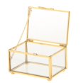 thumbnail image 1 of fastboy Geometric Glass Jewelry Box Table Succulent 12 Plants x x 16.5 4cm Container, 1 of 1