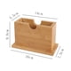 thumbnail image 3 of Tissue Box Restaurant Accessory Multi-function Case Bamboo Napkins Living Room Drink Dispenser Dining Table Paper Holder, 3 of 8