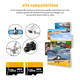 thumbnail image 4 of Par Tarjetas 128GB 80MB/s para Video 4K Cámaras Eo Safe Imports Negro, 4 of 5