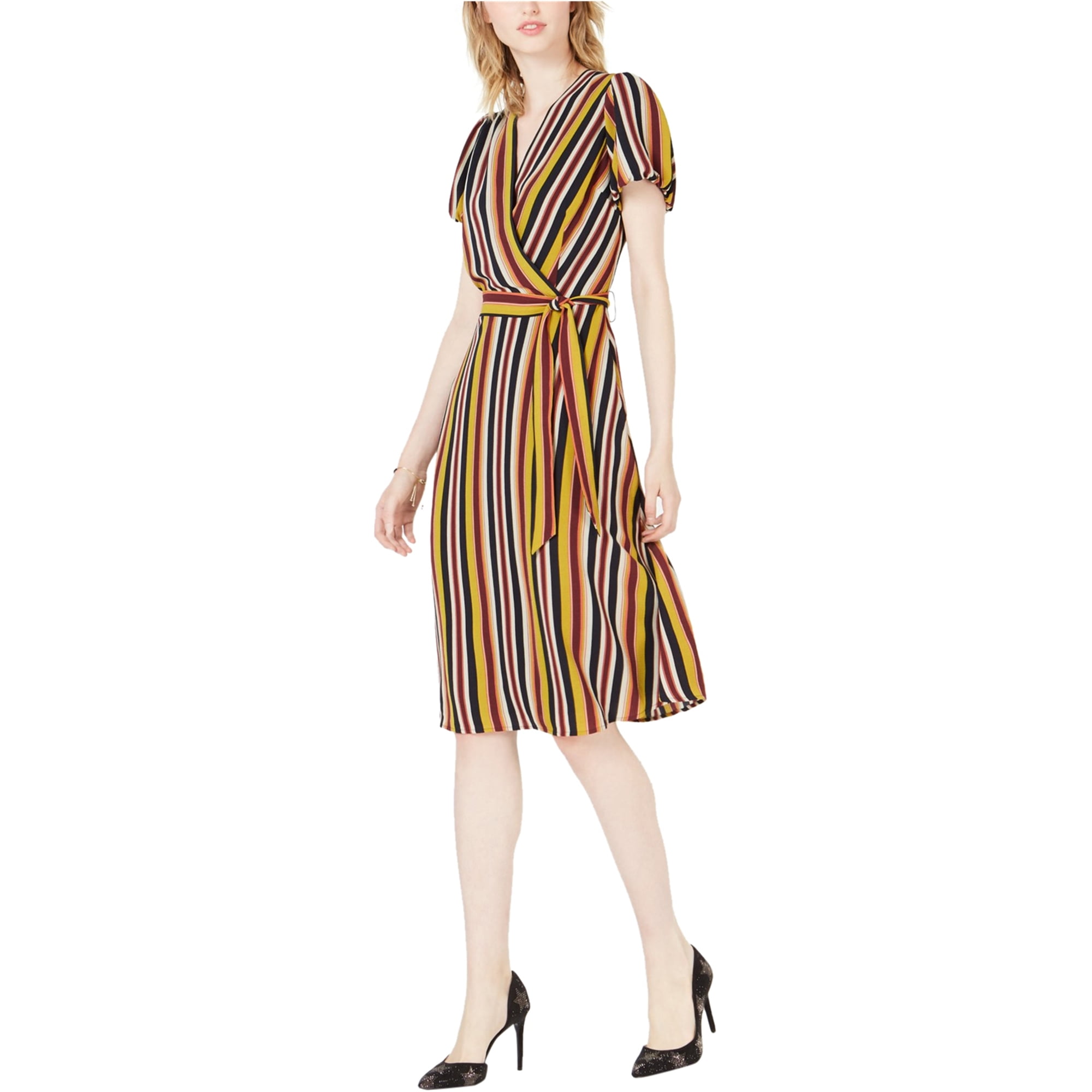 bar iii striped dress