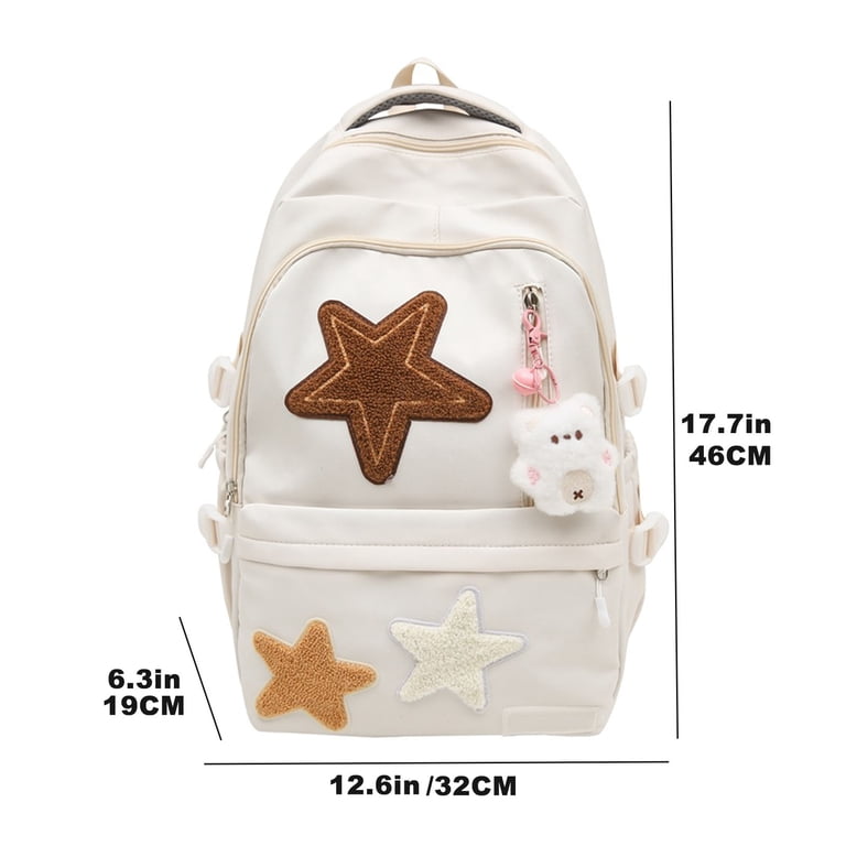 Homvik Y2K Star Backpack for Preppy and Emo Grunge Style  display picture 1