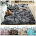 thumbnail image 4 of Topwoner Long Plush Area Rug Soft Fake Fur Washable Non-Slip Decorative Floor Mat For Living Room Bedroom Playing Room, 4 of 6