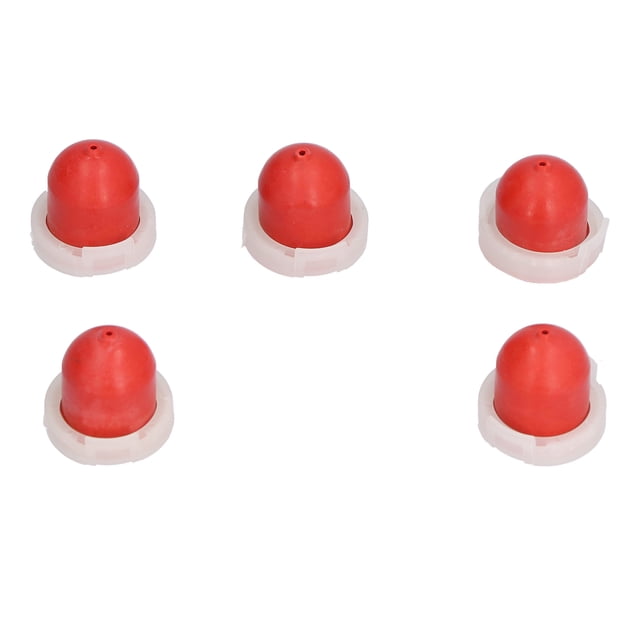 Carburetor Primer Bulb,5Pcs Red Primer Bulb Primer Bulb Smart Functionality