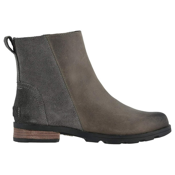 emelie waterproof zip bootie sorel
