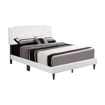 Glory Furniture Deb G1118-FB-UP Full Bed -All in One Box , WHITE