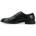 thumbnail image 3 of Vance Mens Kimball Plain Toe Lace-up Dress Shoe, Widths Available, 3 of 10