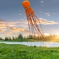 thumbnail image 4 of Enorme cometa Octopu con cuerda de 30M, herramienta para actividades de jardín, cometa voladora sin marco de nailon naranja kusrkot volar cometas, 4 of 6