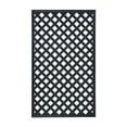 thumbnail image 4 of Ergode Wrought Iron Rubber Mat 18x30 - Lattice, 4 of 5