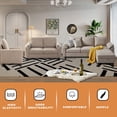 thumbnail image 3 of Pingliang Home 4 Piece Sofa Set,Sectional Sofa Couch with Storage Ottoman and Storage Pockets, L Shaped 3 Seater+Ottoman+Loveseat+Accent Chair,Living Room Furniture Set for Apartment Apt Living Room, 3 of 9