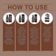 thumbnail image 4 of ExquisiteSafe and Convenient Comb Hair Dye, Hair Dye with Comb Applicator, Waterproof and Sweat-Proof Hair Dye Comb for Gray Hair Coverage, 2 in 1 Ins, 4 of 4