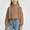 Khaki, variant on Afuyipoi Girls High Neck Pullover Sweater 100% Cotton for Kids Size 1-10Y Fall Winter Soft Everyday Wear Khaki Size 3T