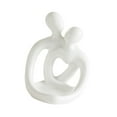 thumbnail image 4 of Candelabro de cerámica Macarena Pareja de enamorados abrazándose regalo de aniversario 9 x 7,5, 4 of 8