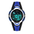 thumbnail image 1 of PASNEW Enfants Montres, Multifonctions Cool Rond Léger Imperméable à l'Eau Numérique Sports Enfants Regardent l'Âge 6-12 Bleu, 1 of 5