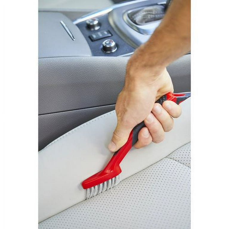Mothers Soft Bristle Leather and Upholstery Car Cleaning Scrub