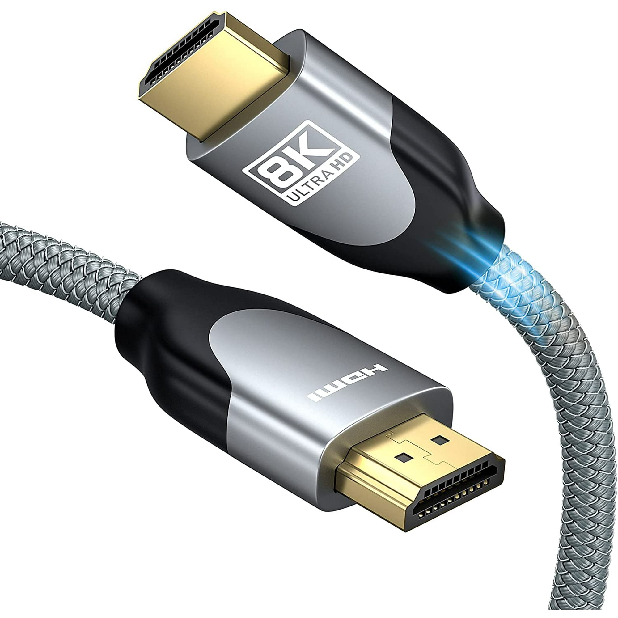 spand Målestok enke 8K HDMI 2.1 Cable 48Gbps 4K120, LamToon Ultra High Speed 8K@60 4K@120 6.5ft  Braided HDMI Cable, Dynamic HDR, eARC | Walmart Canada