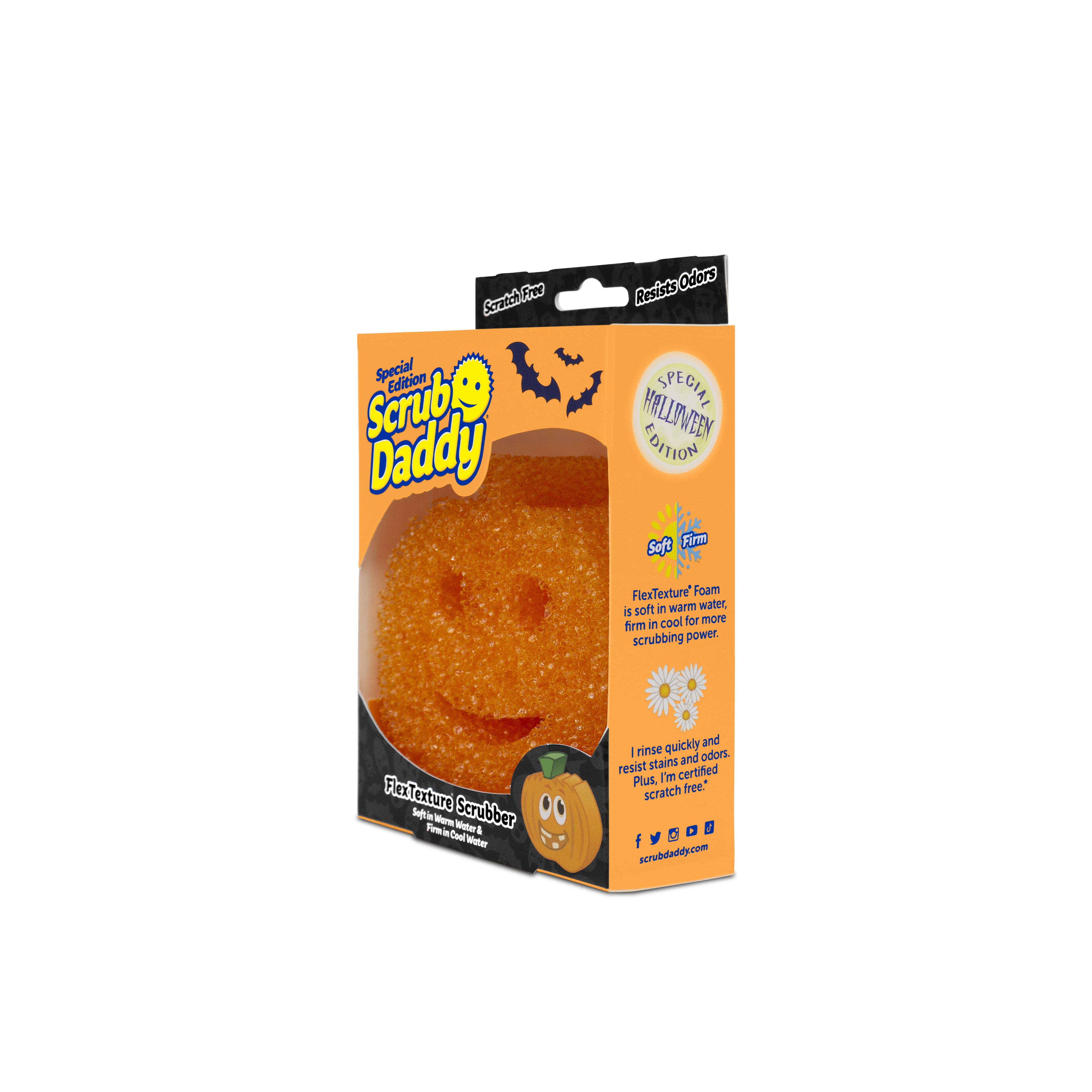 👻 Halloween Scrub Daddy sponge 3-packs are at Walmart for $14.98