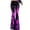 #02 Purple, variant on TGPMGRZ Halloween Leggings for Women High Waist Tummy Control Flare Yoga Pants, S-XXL