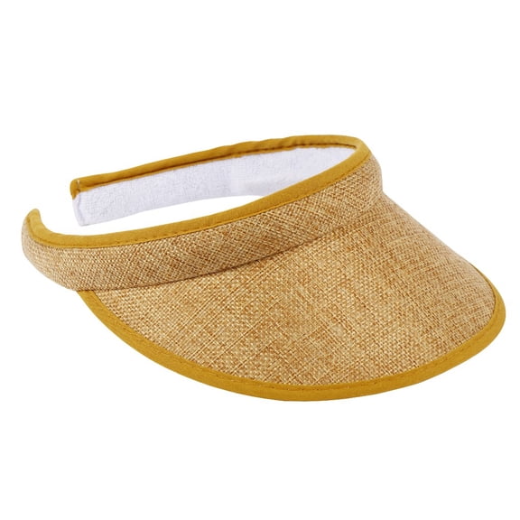 Qepwscx Summer Sports Sun Visor Hat for Women Men Bucket Cap Sun Protection Empty Top Baseball Cap for Adults Outdoor Activities Vacation Lightweight Hiking Hat Golf Tennis