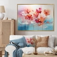 thumbnail image 1 of Designart Romantic Landscape Oversized framed wall art decor, Romantic Landscape framed wall Art, Abstract Romantic Flowers composition , Multi-Color Traditional Gold framed wall art, Gold Frame, 1 of 5