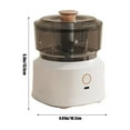 thumbnail image 3 of Garlic Chopper Mini Food Processor Wireless Portable Vegetable Mincer | USB Rechargeable | 350ml Capacity | Stainless Steel Blades | For Garlic Onion Meat Spices | Easy Clean | 1 Pack, 3 of 9