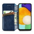 thumbnail image 2 of Dteck Wallet Case For Samsung Galaxy A56 5G, Shockproof Premium PU Leather Flip Folio Case RFID Blocking Card Slots Magnetic Closure and Stand Business Case, Blue, 2 of 5