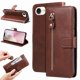 thumbnail image 1 of Estuche de Cuero PU con Cierre para iPhone 16e , Funda Protectora con Billetera y Correa, 1 of 5