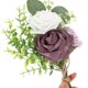 thumbnail image 4 of GOOHOCHY Ramo artificial, ramo de flores artificiales, ramo de novia, decoración de centro de mesa para fiesta de boda, 4 of 8