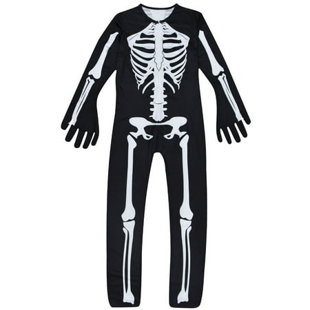 

nsendm Baby Girl Rainbow Outfit Toddler Kids Girls Boys Infant Halloween Bone Prints Long 6 Month Outfits for Girl Black 12-13 Months
