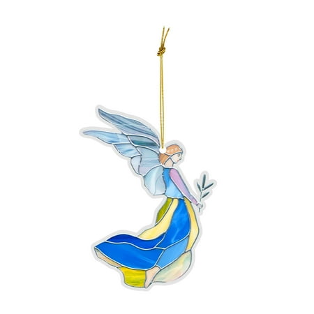 

KUNPENG Acrylic Double-sided Printing Pendant Home Backpack De Decor