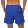 thumbnail image 4 of Floenr Mens Shorts,Men Solid Breathable Lace Waterproof Quarter Pants Beach Shorts Sports Casual Pants, 4 of 4