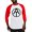 Red/White, variant on CafePress - GI Joe Adventure Team Logo Baseball Jersey - Cotton Baseball Jersey, 3/4 Raglan Sleeve Shirt