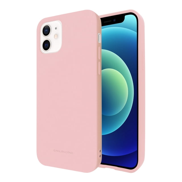 Funda para iPhone 12 Pro Soft Rosa Molan Cano Soft Jelly