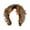 Brown, variant on Women's Short Curly Wig with Golden Highlights & Headband - High Temperature Fiber Synthetic Wig in Blonde and Black, Ready-to-Wear Style