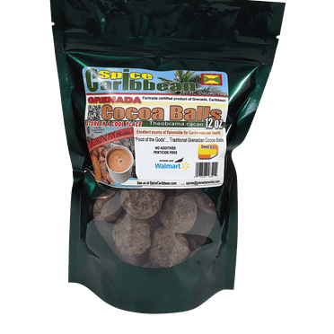 Cocoa - Cacao Balls, Organic, Premium - 12oz (Product of Grenada, Caribbean)