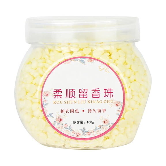 Qyaukm Bobasndm 72 Hours Household Washing Machine Scent Booster Beads 100G Fragrant Laundry Beads/Aroma Booster/Laundry Perfume/Softener Beads/Fragrance Laundry, 1*Fragrance Beads