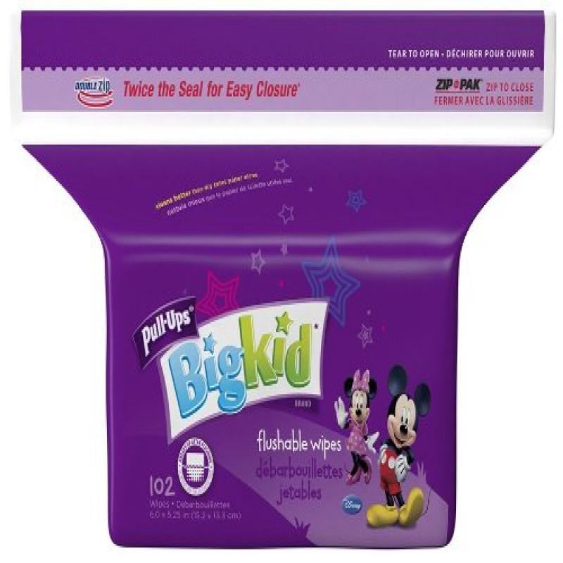 Huggies Pullups Big Kid* Flushable Wipes, Refil