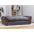 thumbnail image 2 of Moots VIP Microsuede Oak Couch Dog Bed, Charcoal, Large, 2 of 8