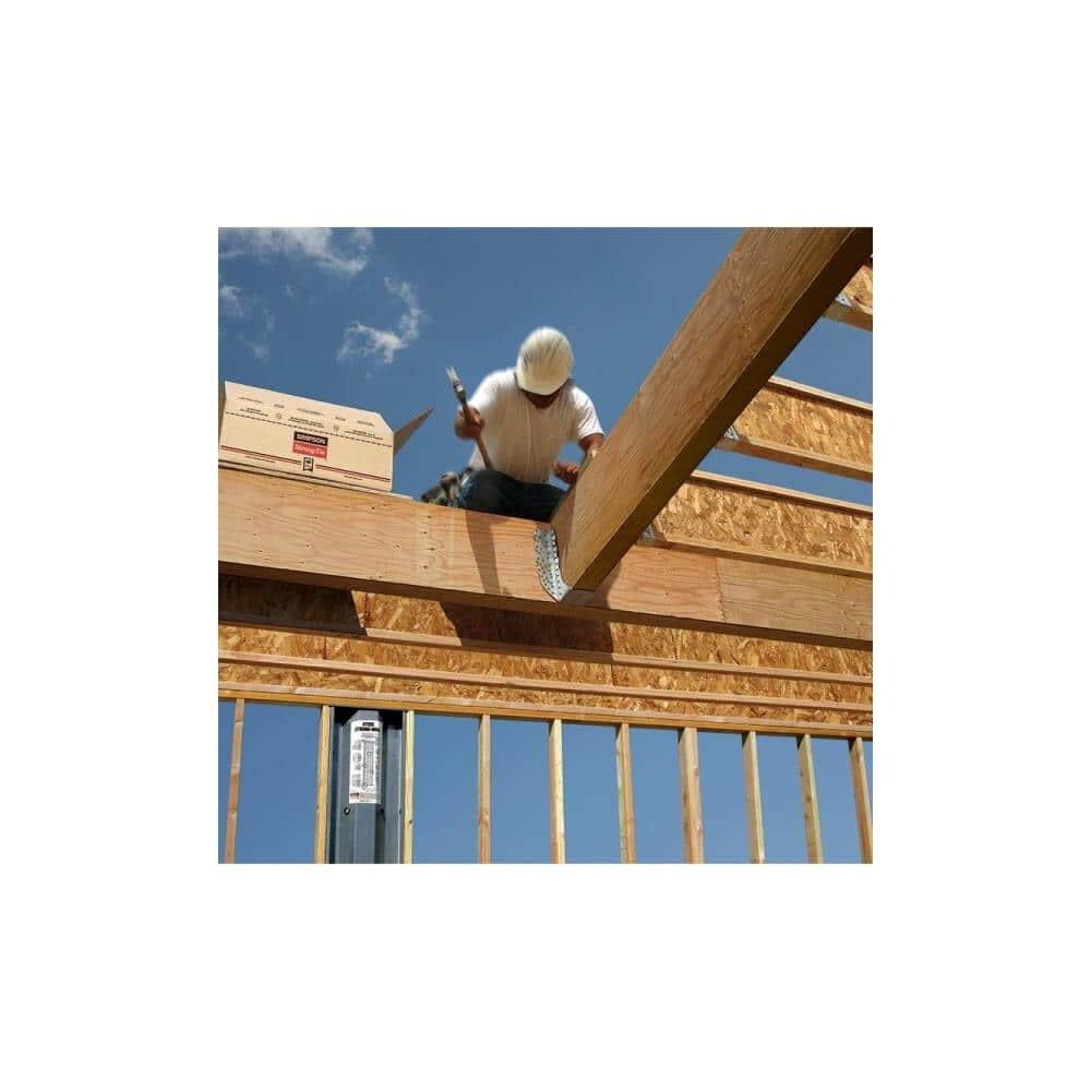 Simpson Strong-Tie 5006497 8.94 x 4 in. 12 Gauge Steel Joist Hanger - Case of 12