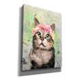 thumbnail image 2 of Epic Graffiti 'Flower Crown Tabby Cat 4' by Furbaby Affiliates, Canvas Wall Art, 12"x16", 2 of 8