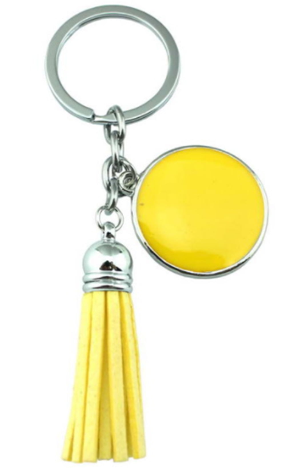 Grey Enamel Adorable Elephant  Key Ring/ Purse Charm/ Zipper Pull/ Key Chain 