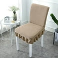 thumbnail image 2 of sruoe Dining Chair Covers, Chair Slipcovers Seat Protector, Removable Washable Seat Cover, Stretch Soft Dining Chair Slipcover for Living Room, Kitchen, 2 of 6