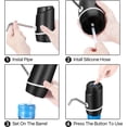 thumbnail image 4 of Mini ventilador de cuello portátil, pequeño ventilador personal plegable, sin aspas alrededor del cuello, portátil y silencioso, flexible ajustable a 360°, 4 of 5