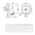 thumbnail image 3 of Synchronous Motor AC High Torque Gear Reduction Motor Motor ,High Torque - 1 110, 3 of 5