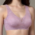 thumbnail image 7 of WCJM Womens Underwear Women's Underwire Underwear Lace Breathable Comfortable Up Anti Sag Bra S, 7 of 7