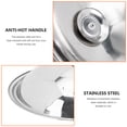 thumbnail image 5 of LOLIPPYY Replacement Pot Lids Stainless Steel Round Lid for Hotel Use 1Pcs, 5 of 8